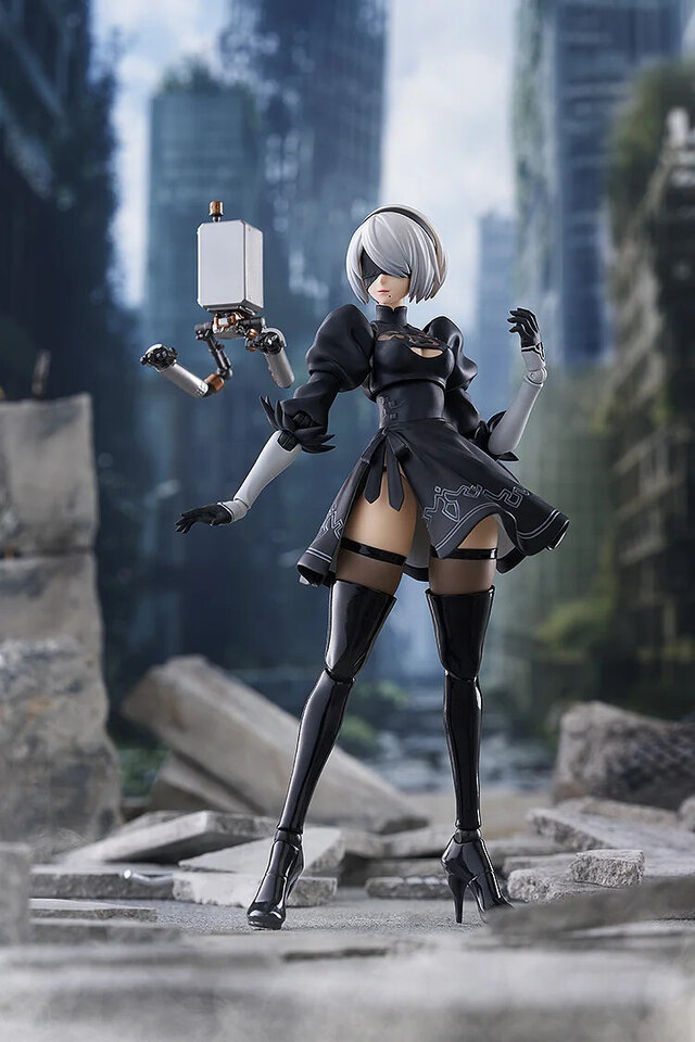 この太もも動かせるぞ！「NieR:Automata Ver1.1a」より「2B」がfigma化
