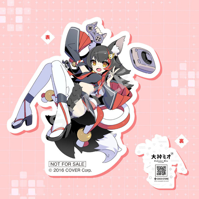 ホロライブ・白上フブキ、大神ミオが「ゲーマーズエディション」で立体