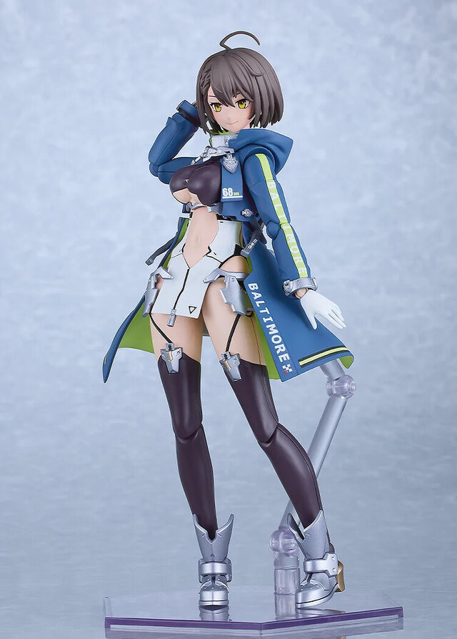 アズレン』より「ボルチモア」が初プラモデル化！大ボリュームの艤装