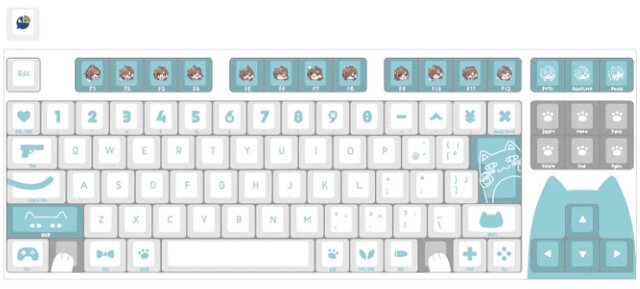 にじさんじ×ふもコレ キーボード 叶 VARMILO スミレ軸 にじさんじ