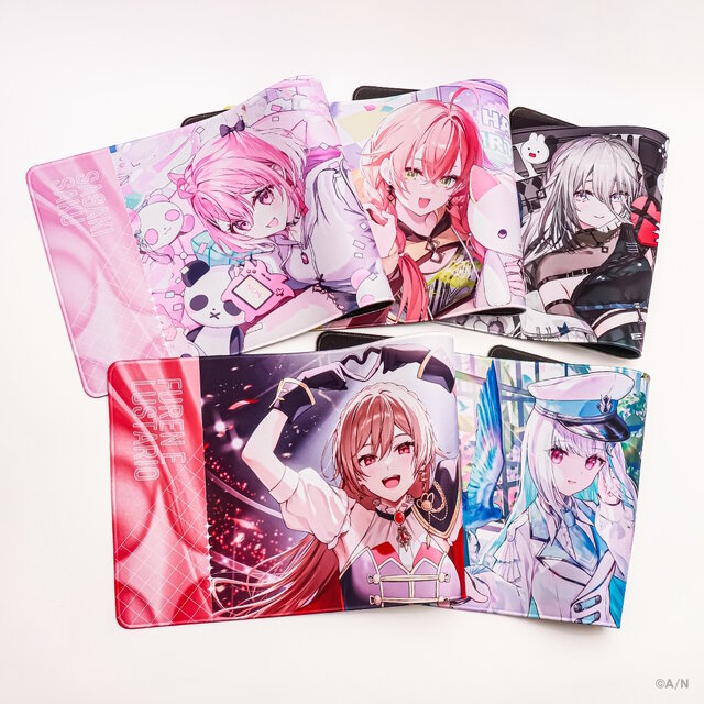 にじさんじ」からカードサプライが新登場！スリーブにラバーマットなど