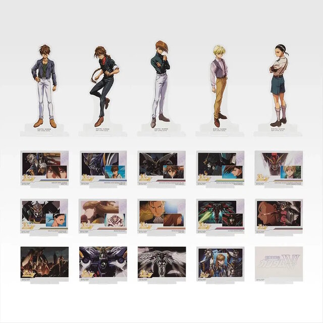 ガンダムW」30周年記念一番くじ全ラインナップ公開！ヒイロや5機のMS