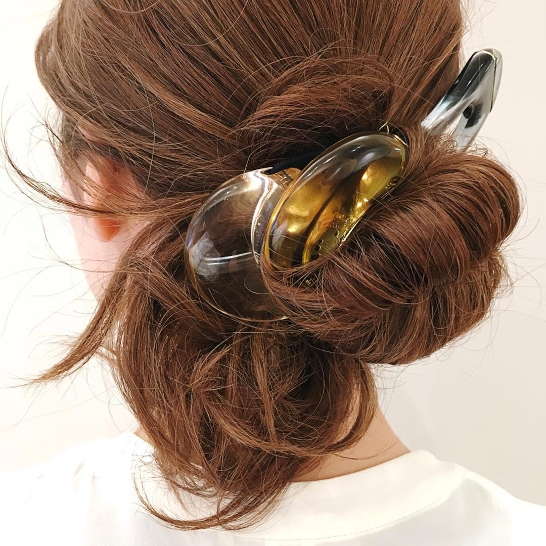 コレットマルーフ アクリルポニー小 琥珀色 コレットマルーフアクリル