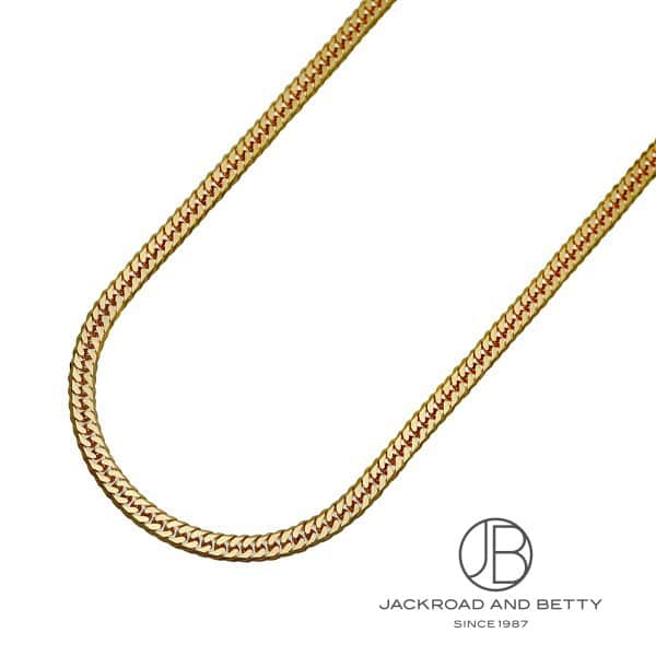 K18 6面 ダブル 20g 60cm ネックレス 造幣局刻印有り[] Kihei Necklace