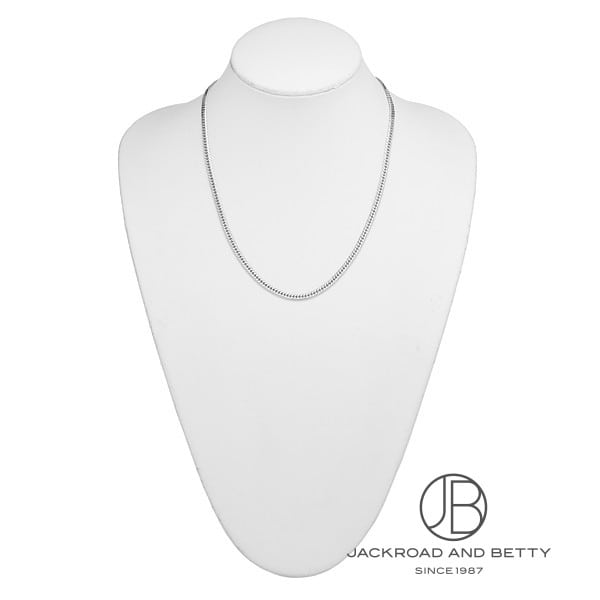 PT850 6面 ダブル 30g 50cm ネックレス プラチナ 造幣局刻印有り