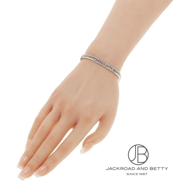 PT850 12面 トリプル 18g 18cm ブレスレット プラチナ 造幣局刻印有り