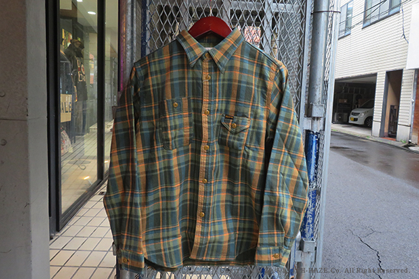 PHERROW'S フェローズ 長袖|チェック|ネルシャツ|ワークシャツ『LIGHT