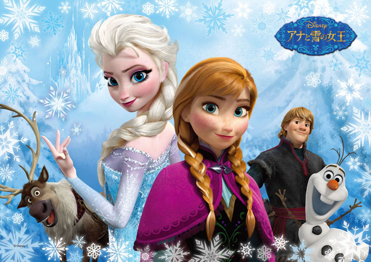 TEN-D108-750 ディズニー 二人のプリンセス（アナと雪の女王） 108