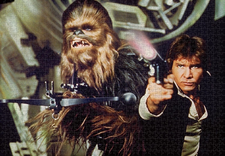 TEN-W-1000-694 スター・ウォーズ Han Solo & Chewbacca 1000ピース