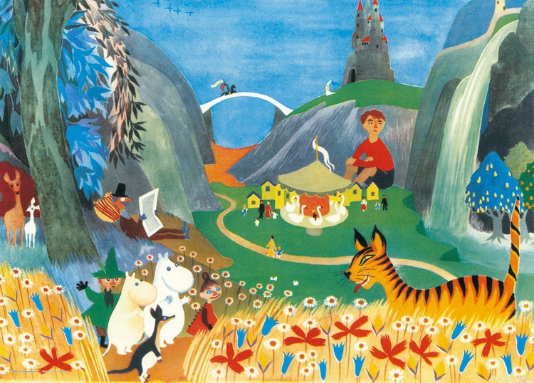 YAM-05-1095 ムーミン カルーセル パーティー 500ピース やのまん の