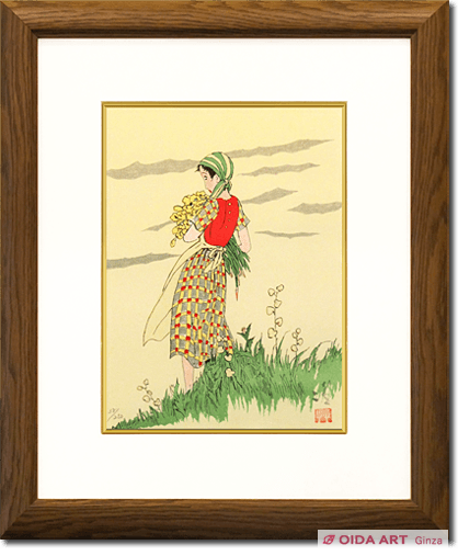 竹久夢二 宵待草 | 絵画など美術品の販売と買取 | 東京・銀座 おいだ美術