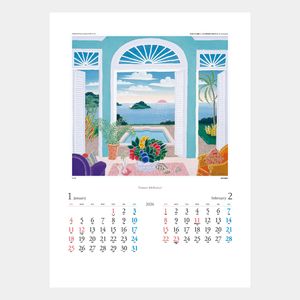 TD-748 トーマス・マックナイト2026年版の名入れカレンダーを格安で