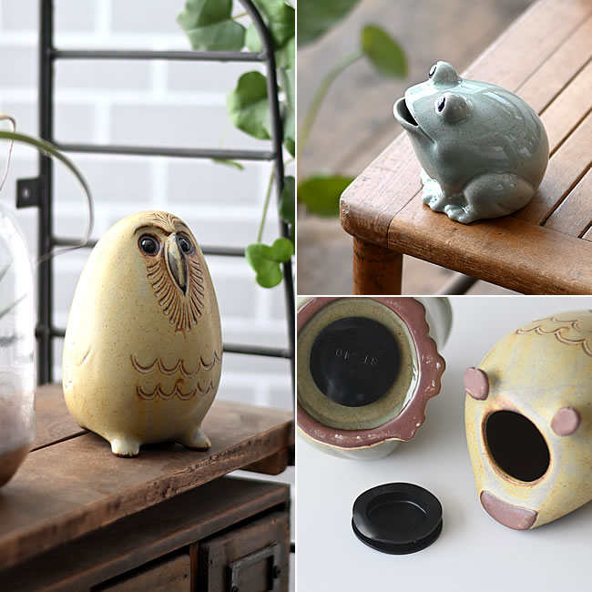 陶器の小さな貯金箱 | ゼネラルストア オルネ