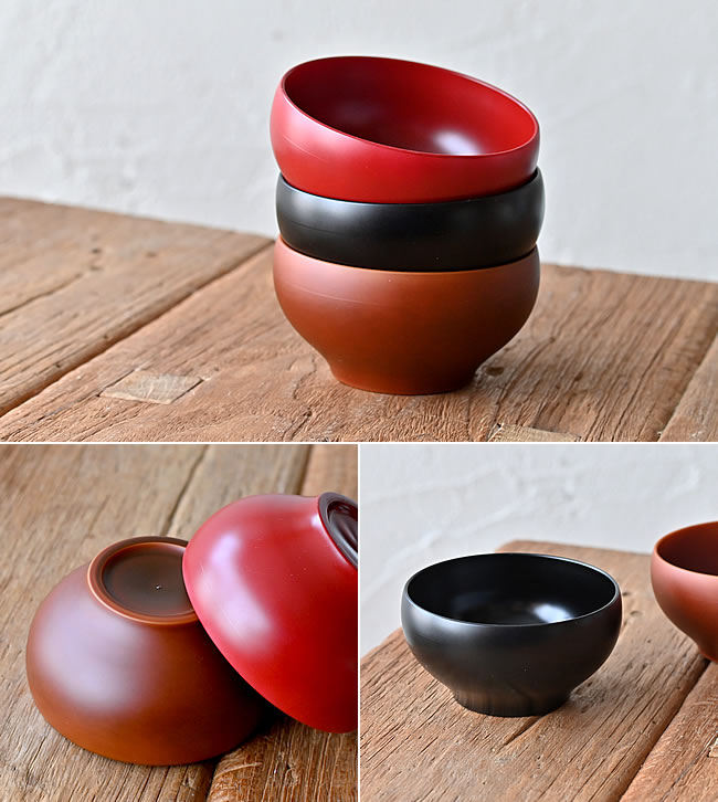 会津塗 スムース椀 | ゼネラルストア オルネ