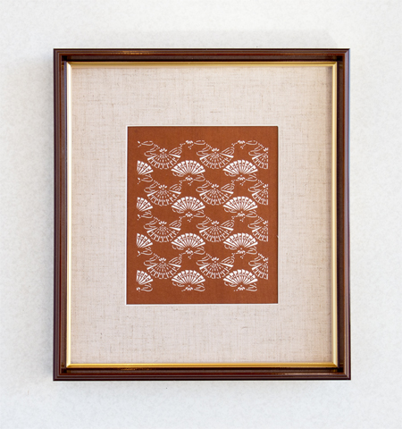 檜扇」伊勢型紙インテリア額 | 伊勢型紙専門店おおすぎ（株式会社大杉