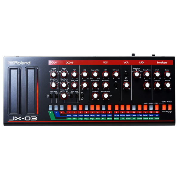 JX-3PとPG-200によるサウンドメイクを体感！RolandのJX-03!