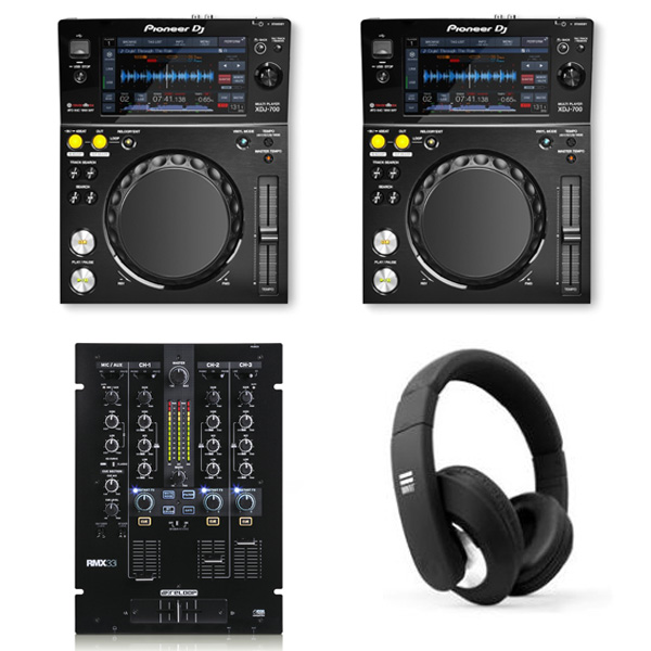 XDJ-700デジタルDJセット(XDJ-700/RMX-33i/VOYAGE)のご紹介です。