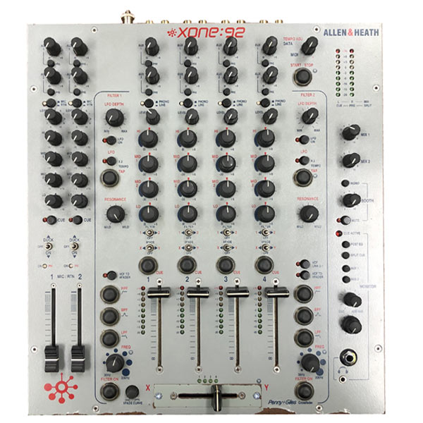 中古品】Allen&Heath/DJミキサー/XONE:92R (ロータリーフェーダー