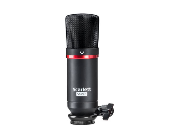 Focusriteのオーディオインターフェイススタジオパック、Scarlett 2i2