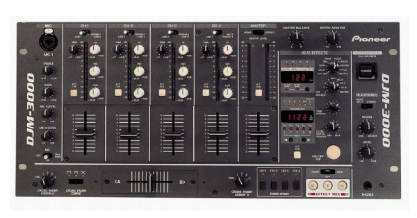 PIONEER/DJミキサー/DJM-3000 ☆ロータリーボリュームキットプレゼント