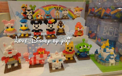 廃盤品 レア ディズニーランド旧、新、ディズニーシー。ナノブロック