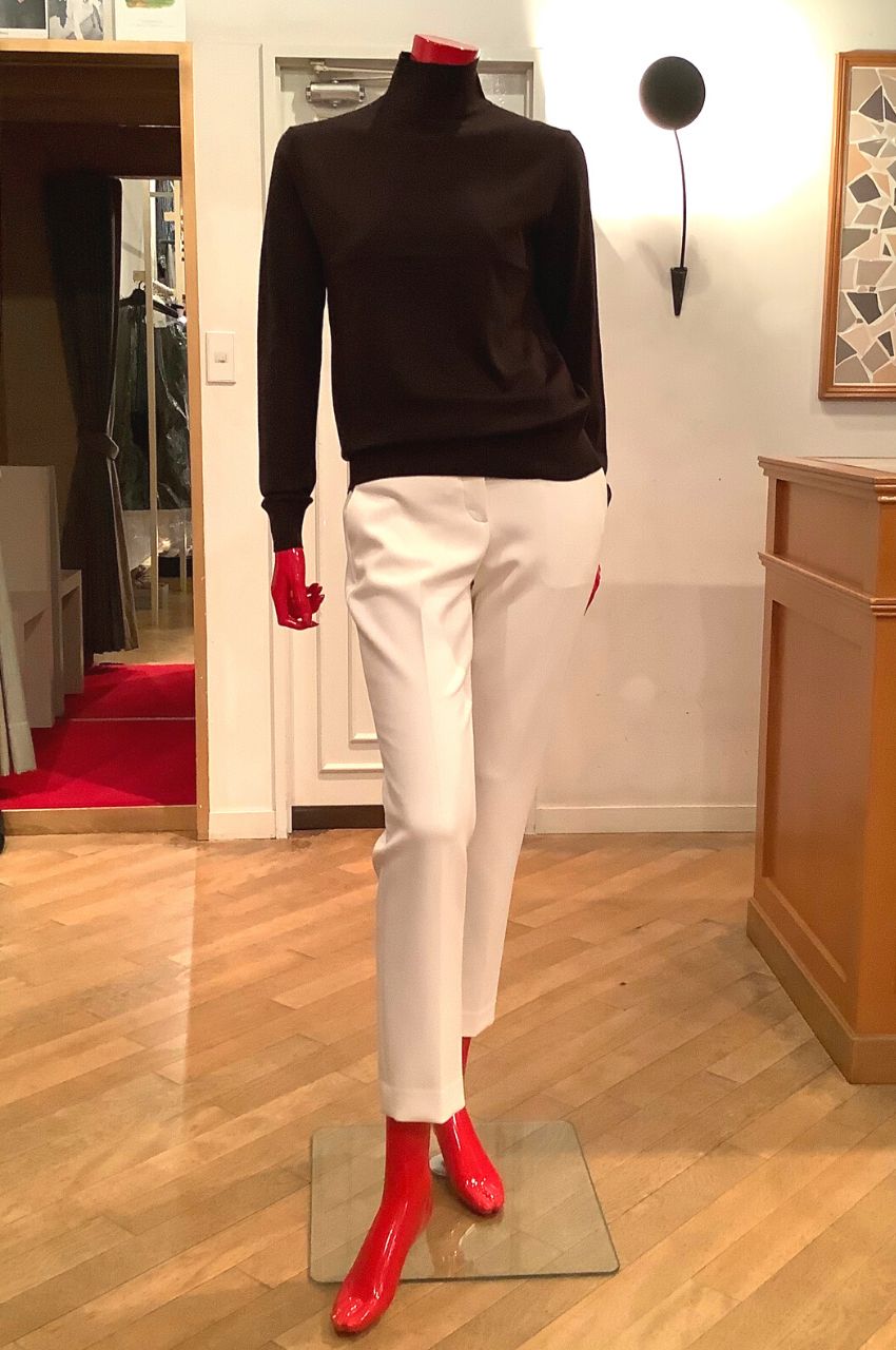 Theory - Regal Wool Tneck P/ ハイネックウールニットプルオーバー