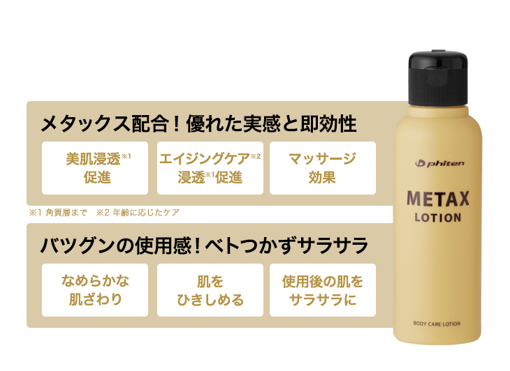 ファイテン(Phiten) メタックスローション 120ml (METAX LOTION