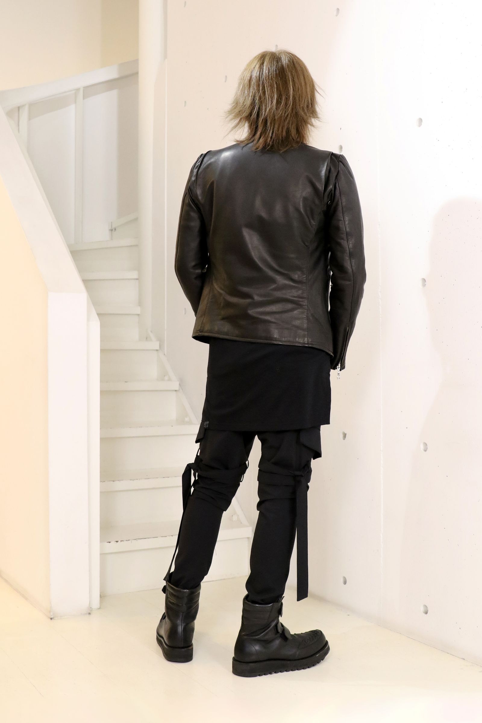 THE ONENESS - 【COSTUME LINE】Eco Leather Single Riders Jacket