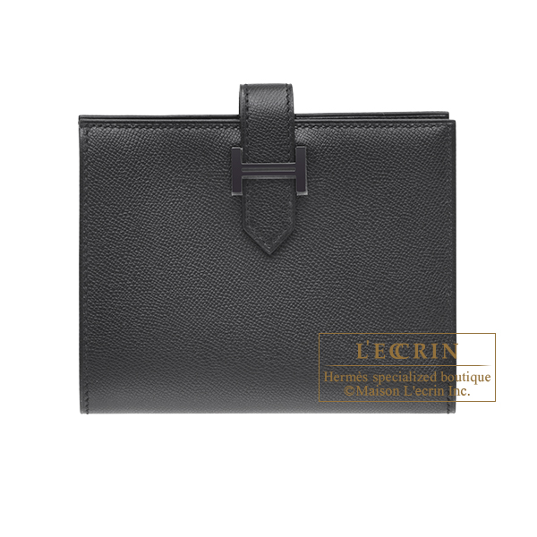 エルメス ベアンコンパクトモノクローム ソーブラック ブラック マダム