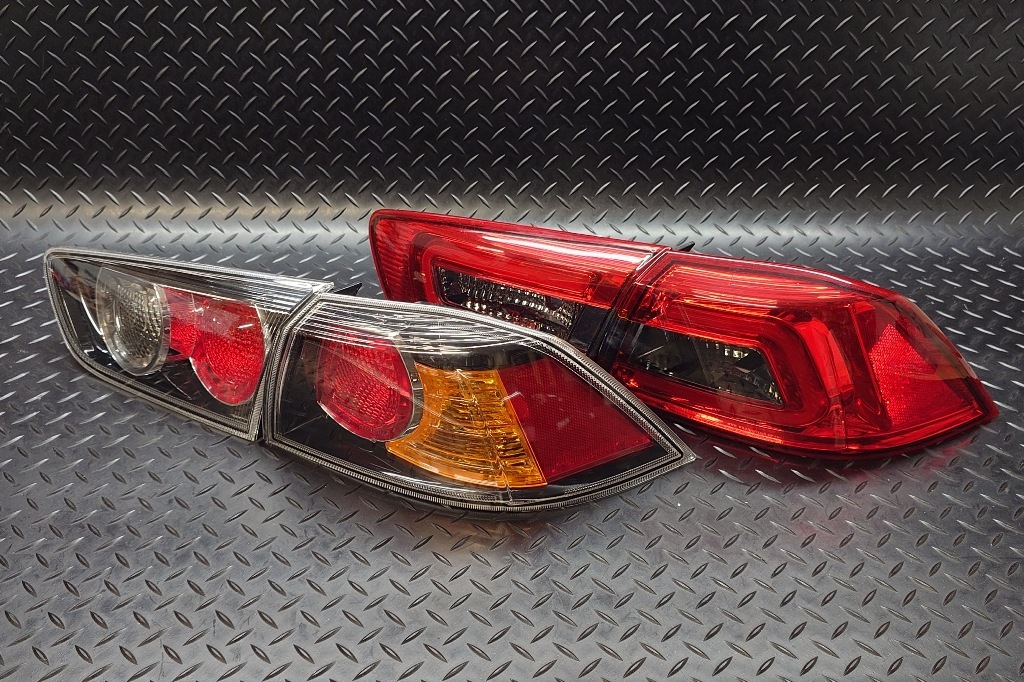 ギャランフォルティス 社外テールランプへ純正クリアレンズ移植 R35 GT