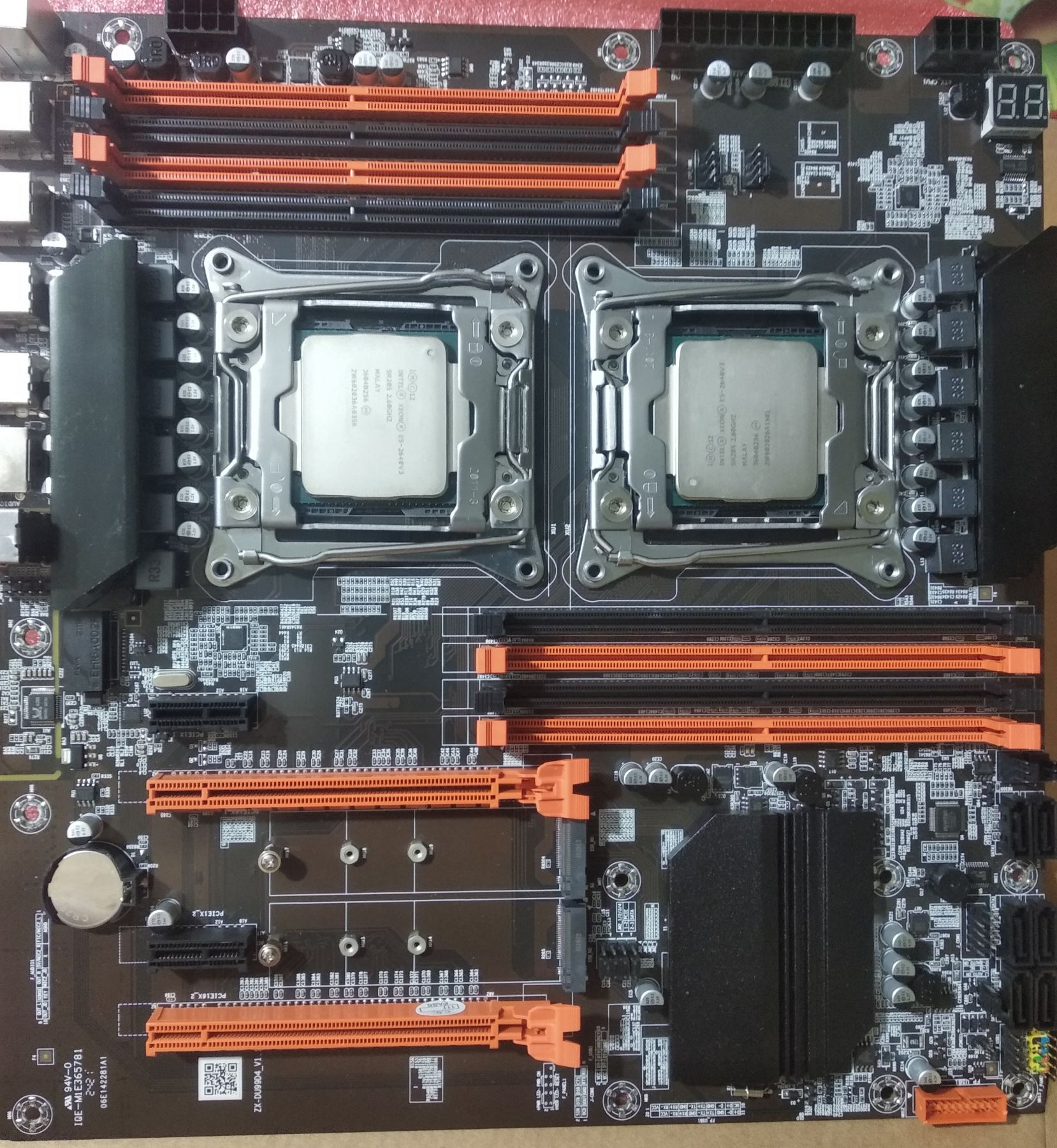 Материнська плата X99 ZX-DU99D4 v1.11 EATX LGA2011-3