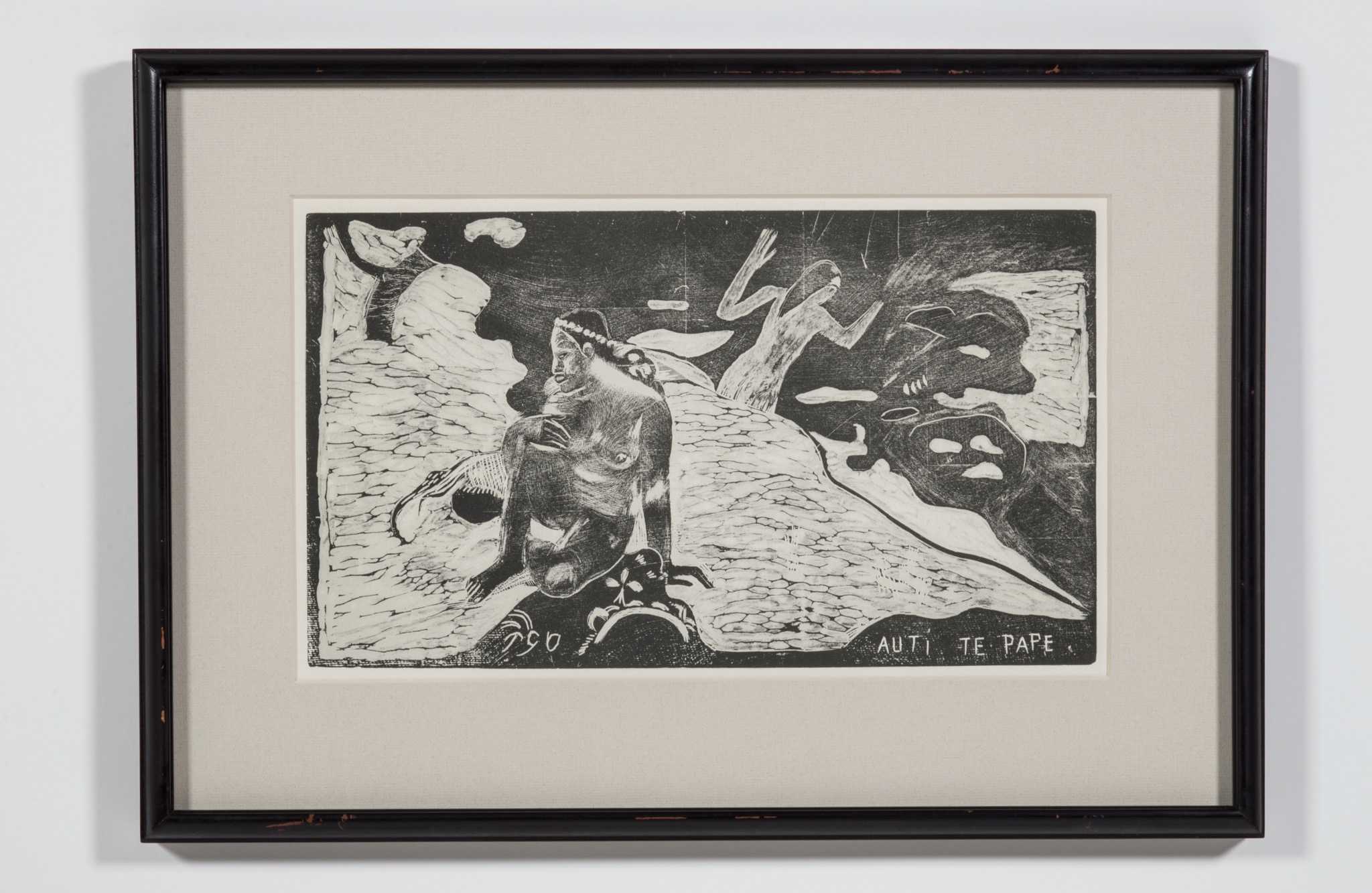 Paul Gauguin Auti Te Pape Woodcut print｜Luca Scandinavia | 北欧