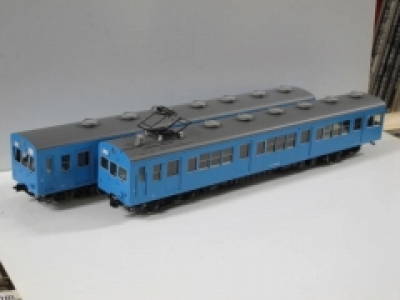 富山港線 クモハ73049+クハ79922｜鉄道模型のモデル ワム