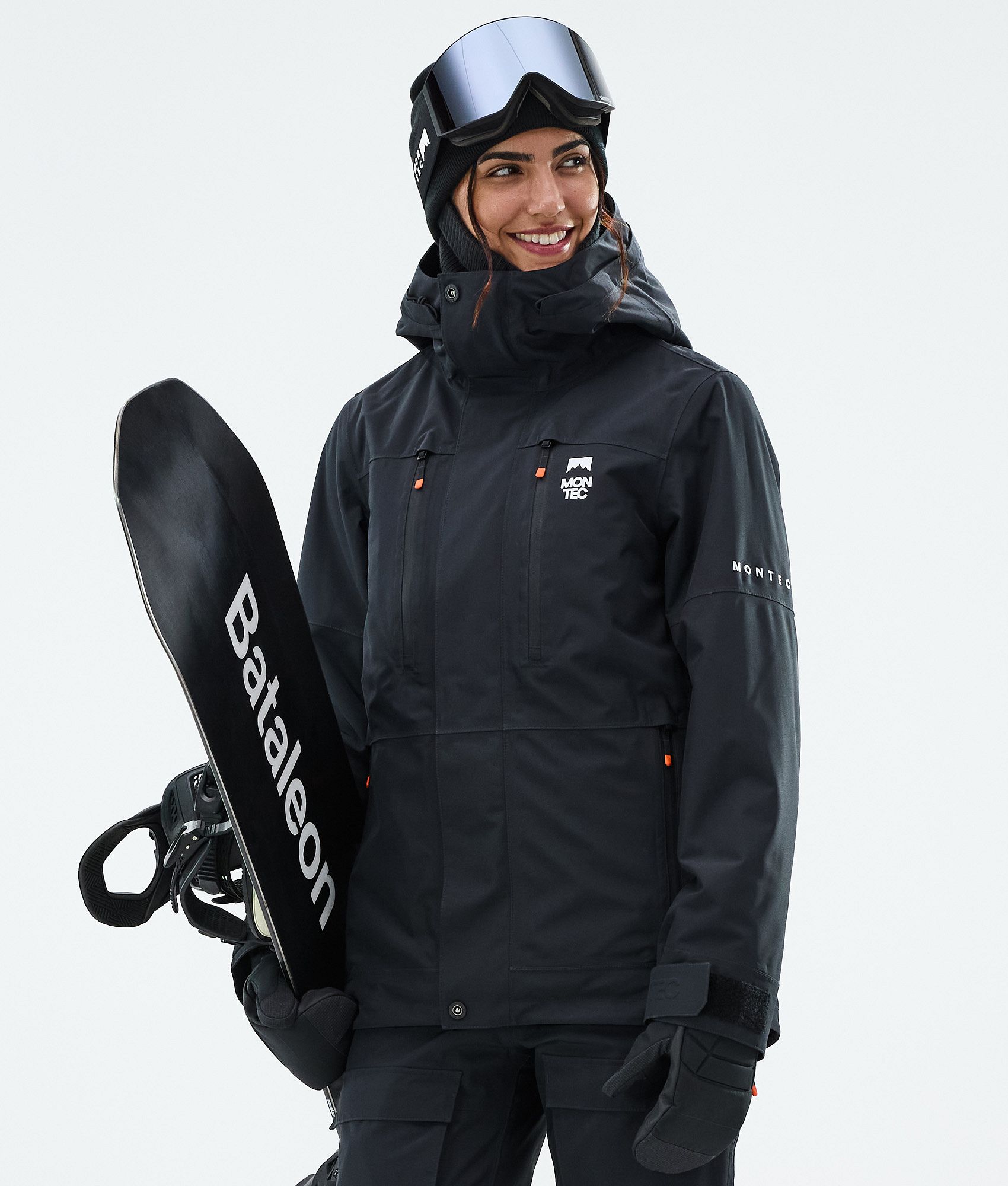 Montec Fawk W Snowboard Jacket Women Black | Montecwear.com