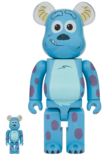 MEDICOM TOY - BE@RBRICK SULLEY 100％ & 400％