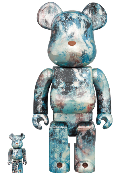 MEDICOM TOY - BE@RBRICK PUSHEAD #5 100％ & 400％