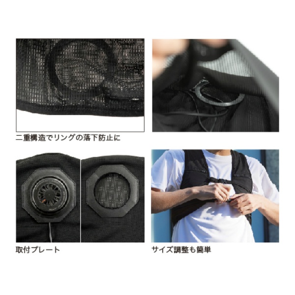 熱中症対策 ペルチェベスト】THERMAFIX アクティブベスト PLT3