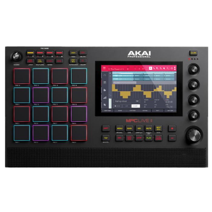 AKAI】MPC LIVE 2 充電式バッテリー・スピーカーを内蔵ドラムマシン
