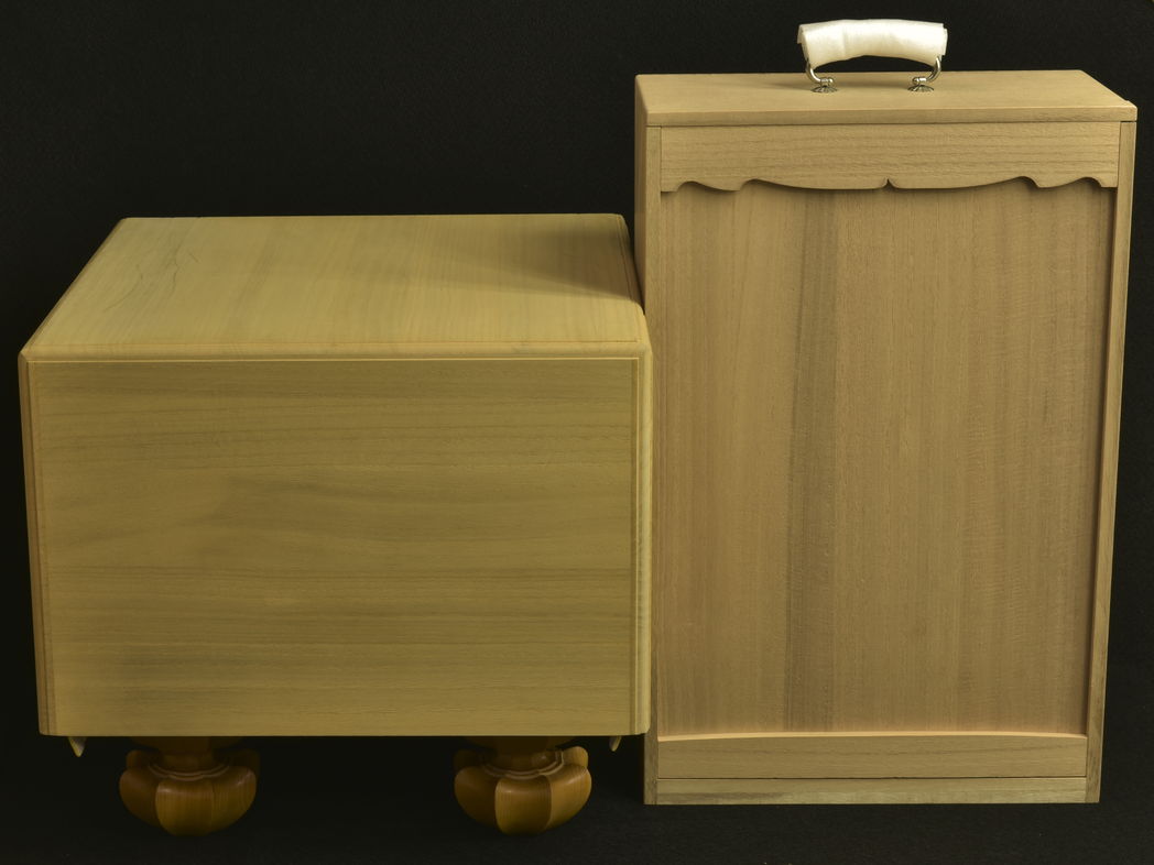 本榧将棋盤 7.5寸天地柾特上