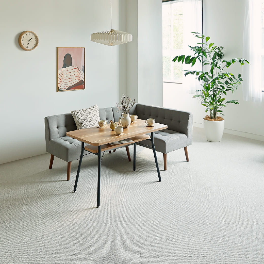 mild 2人掛けソファ 北欧ナチュラルモダン グレー｜miion - miion