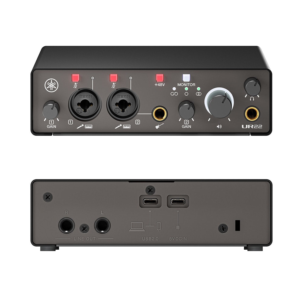 YAMAHA オーディオ インターフェイス UR22MK3 B ブラック / 2コンボ