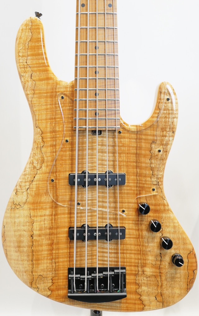 Custom Bass 5strings Spalted Flame Maple: ベース｜三木楽器公式通販