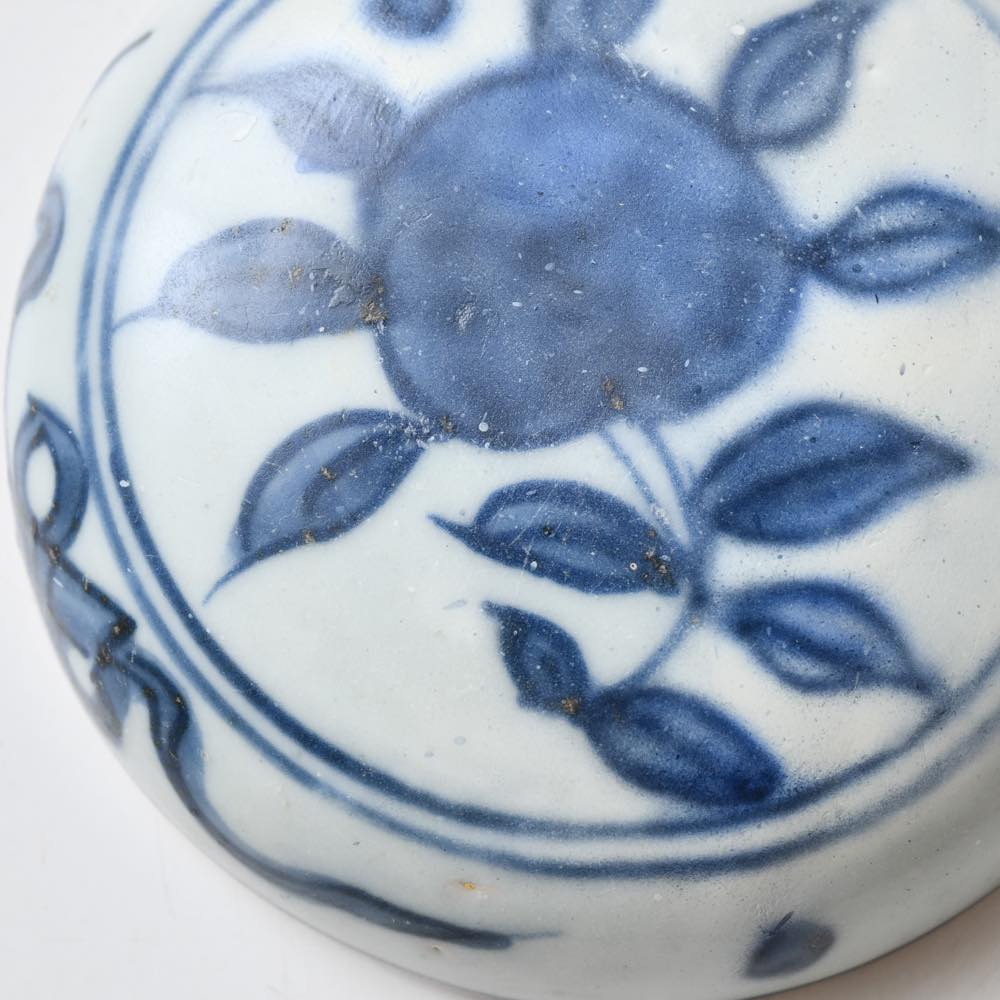 中国 明代 青花合子（香合） ｜ みんげい おくむら （日本と世界の民芸）