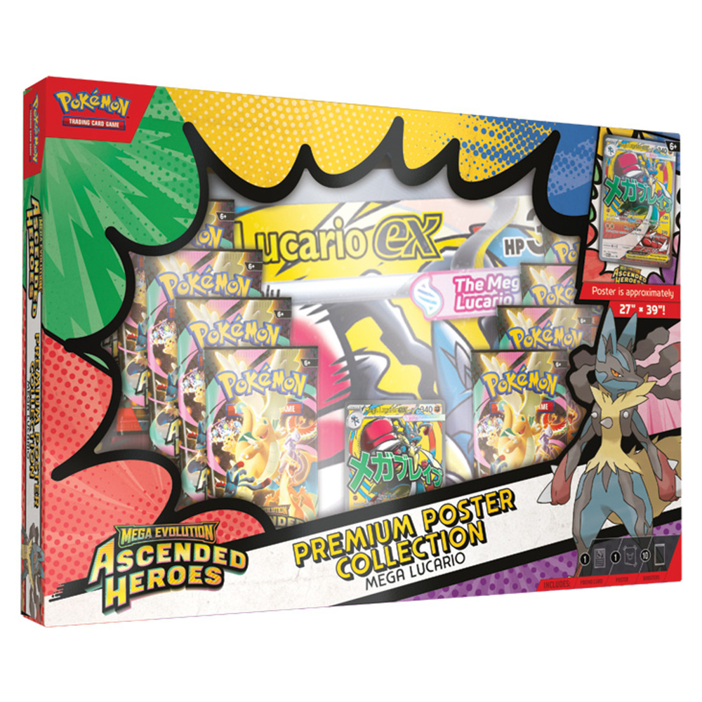 Poster Collection Mega Lucario|Ascended Heroes Pokemon