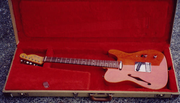 Bozo's Fender Guitar Pages - 1992 Warmoth Thinline Telecaster