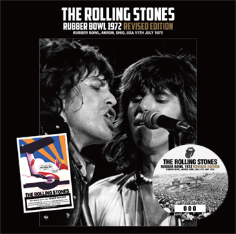THE ROLLING STONES - RUBBER BOWL 1972 REVISED EDITION(1CD) - navy-blue