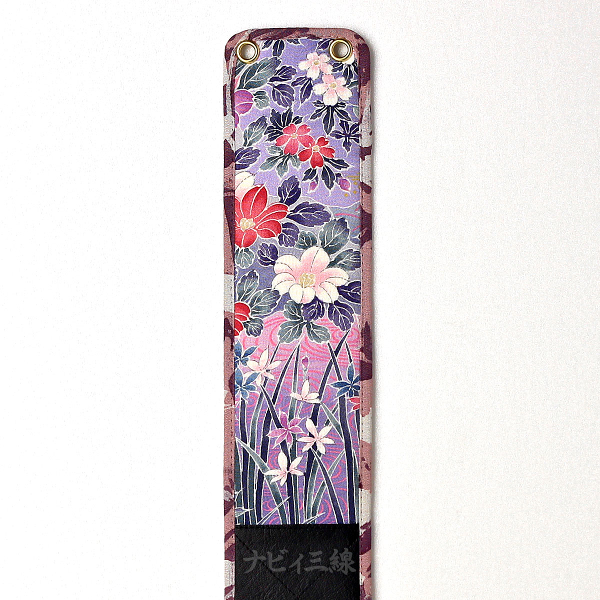 ティーガー藤色 友禅 花柄｜藤色 友禅 花柄のティーガーです｜三線専門