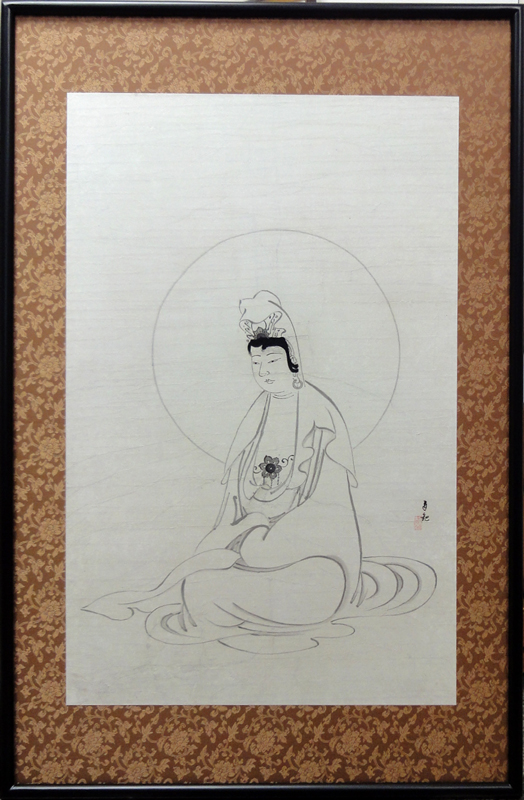 岡田茂吉 観音菩薩図/Web書画ミュージアム