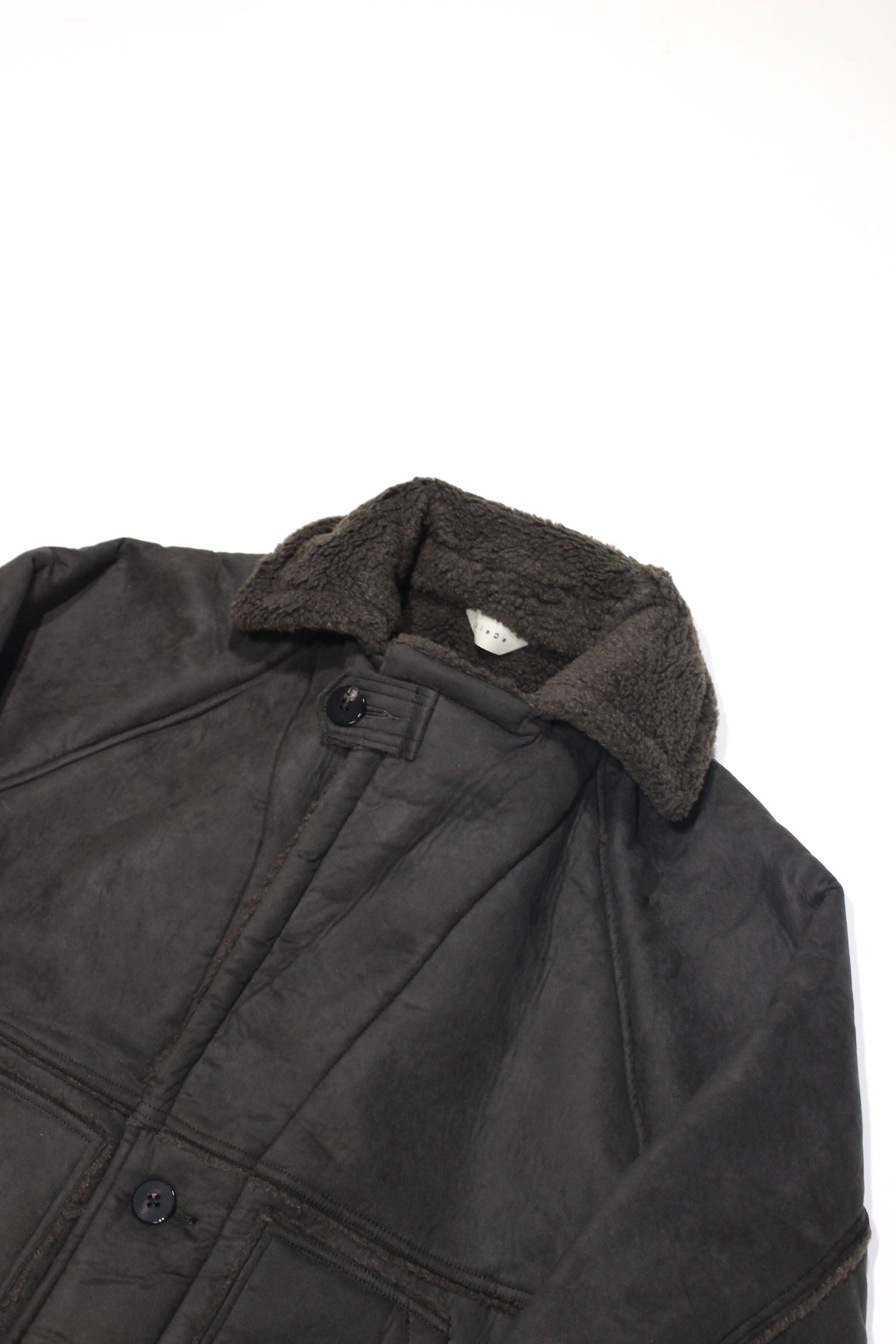 JIEDA - FAKE FUR MONK JACKET/フェイクムートンジャケット | NapsNote