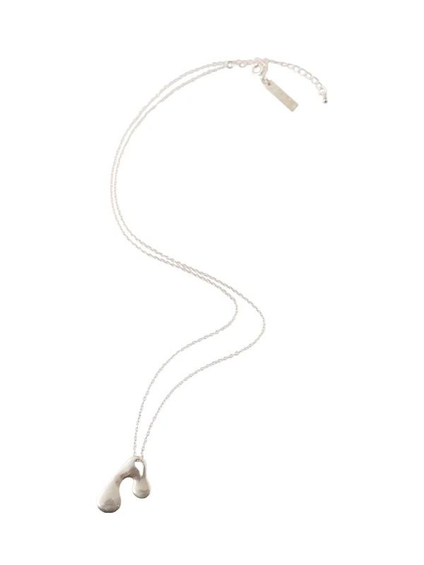 JIEDA - [ラスト1点] 925 SILVER J NECKLACE | SILVER | ネックレス